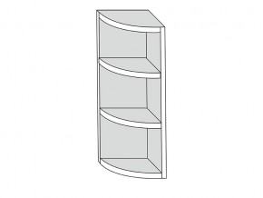 19.30.0р Полка угловая (h=913) радиусная  ЛДСП УНИ в Добрянке - dobryanka.magazin-mebel74.ru | фото