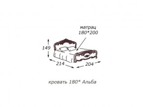 Кровать 2-х спальная 1800*2000 с ортопедом в Добрянке - dobryanka.magazin-mebel74.ru | фото