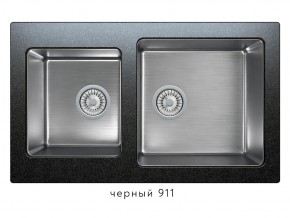 Мойка комбинированная Tolero twist TTS-840 Черный 911 в Добрянке - dobryanka.magazin-mebel74.ru | фото