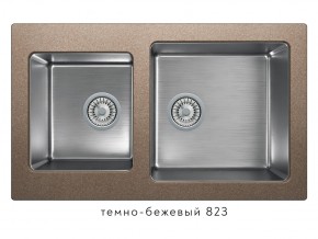 Мойка комбинированная Tolero twist TTS-840 Темно-бежевый 823 в Добрянке - dobryanka.magazin-mebel74.ru | фото