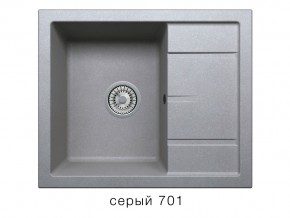 Мойка кварцевая Tolero R-107 Серый 701 в Добрянке - dobryanka.magazin-mebel74.ru | фото