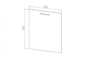 П 60 Комплект для посудомоечной машины 600 мм (цоколь + фасад) ЛДСП в Добрянке - dobryanka.magazin-mebel74.ru | фото